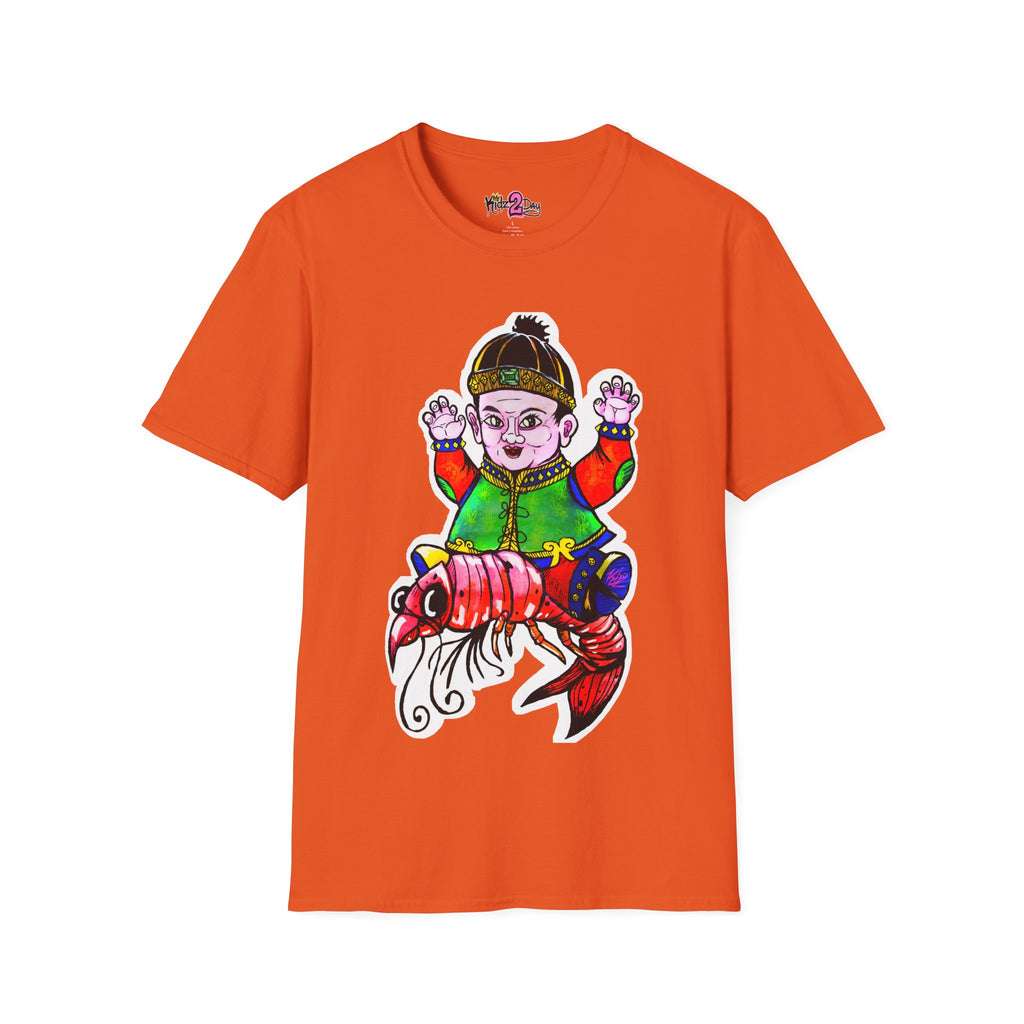 China Boy Unisex Softstyle T-Shirt