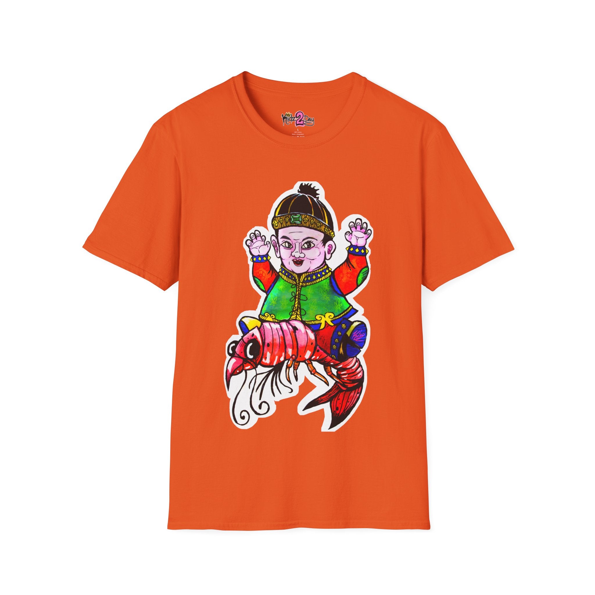 China Boy Unisex Softstyle T-Shirt