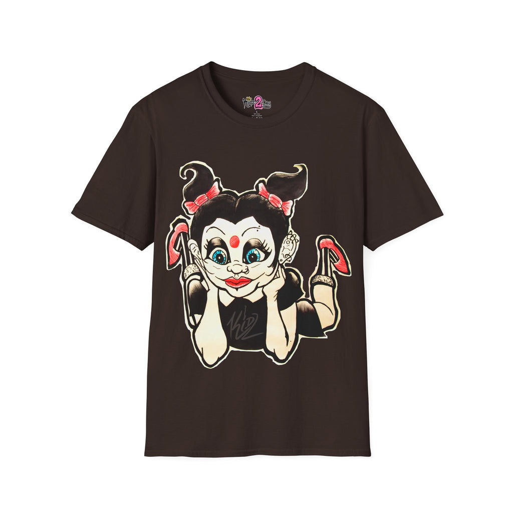 GothGirl Unisex Softstyle T-Shirt