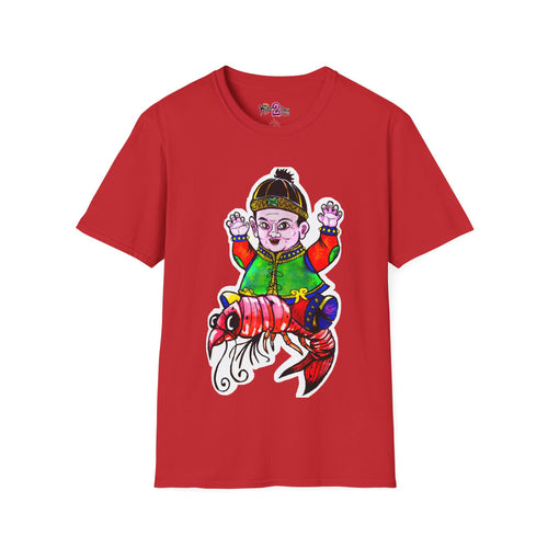 China Boy Unisex Softstyle T-Shirt