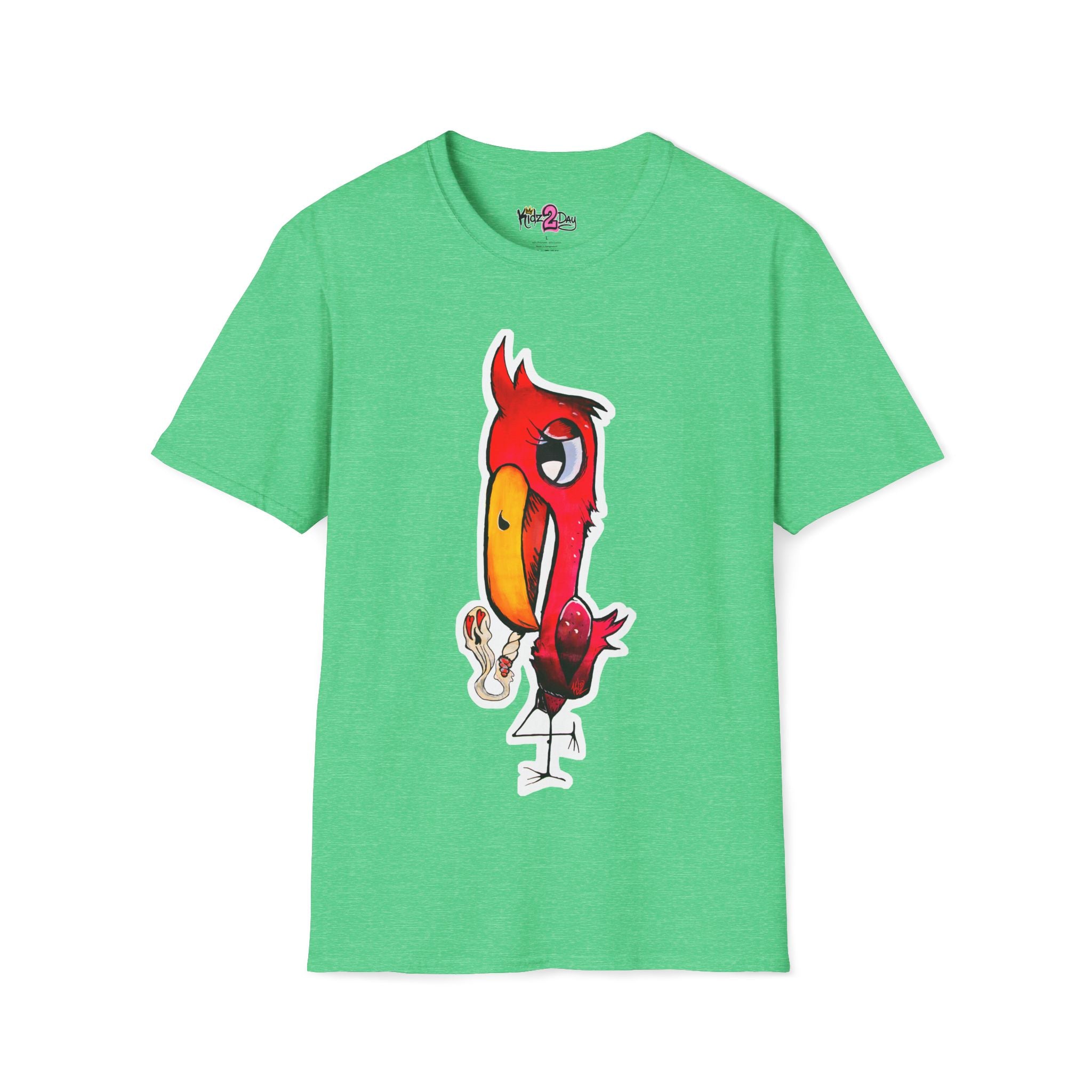 Pink Flamingo Unisex Softstyle T-Shirt
