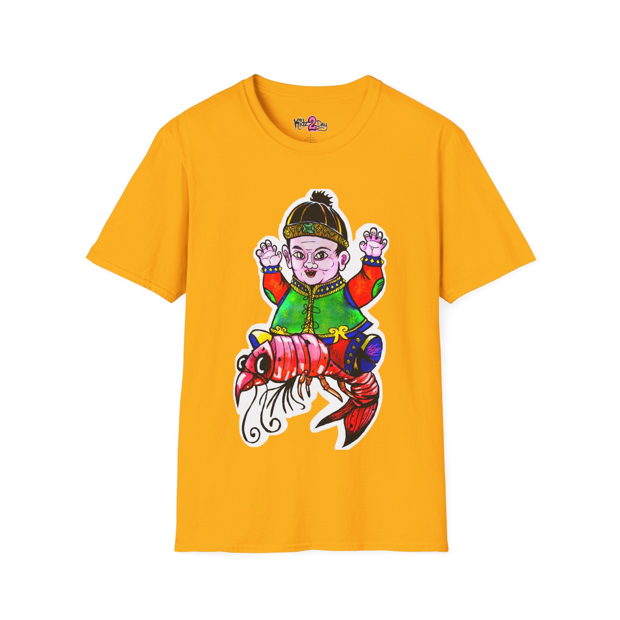 China Boy Unisex Softstyle T-Shirt