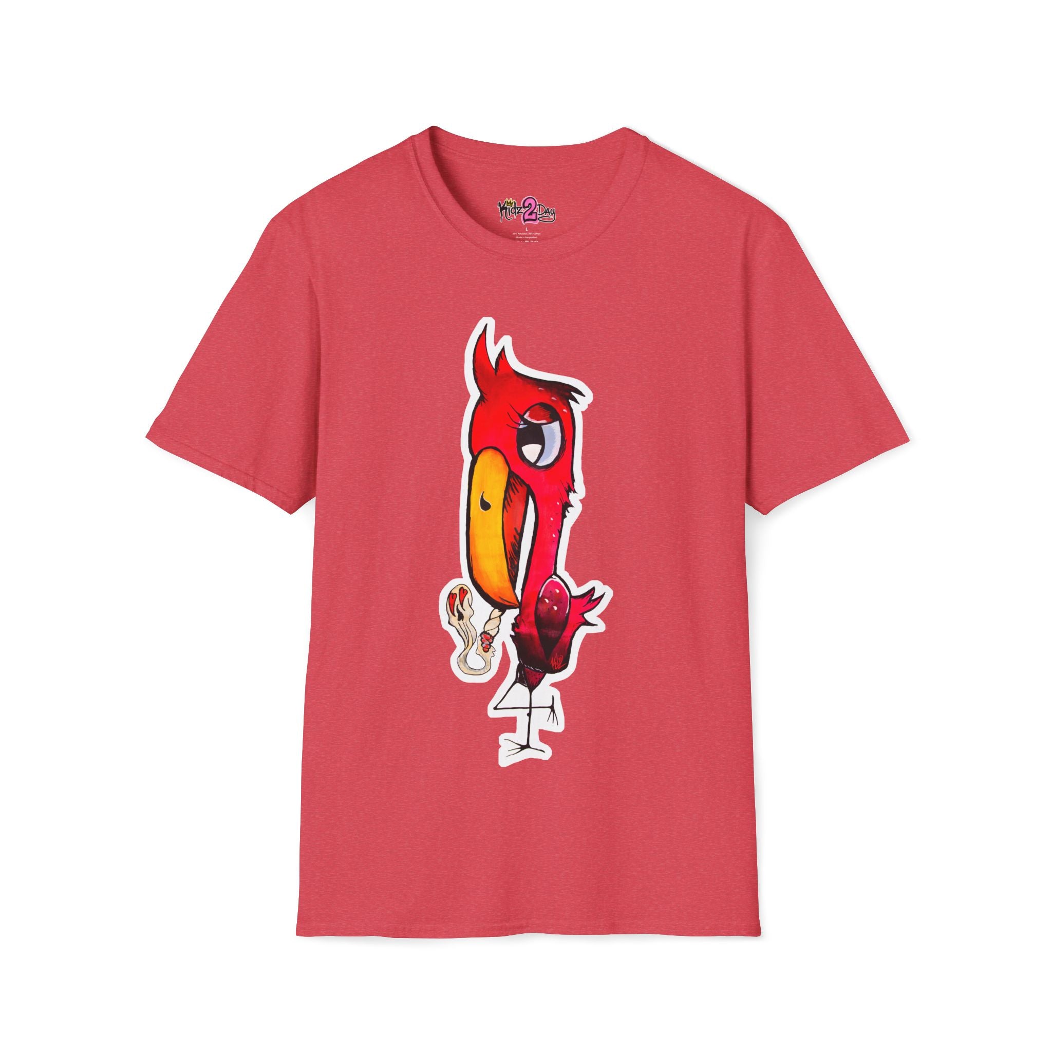 Pink Flamingo Unisex Softstyle T-Shirt